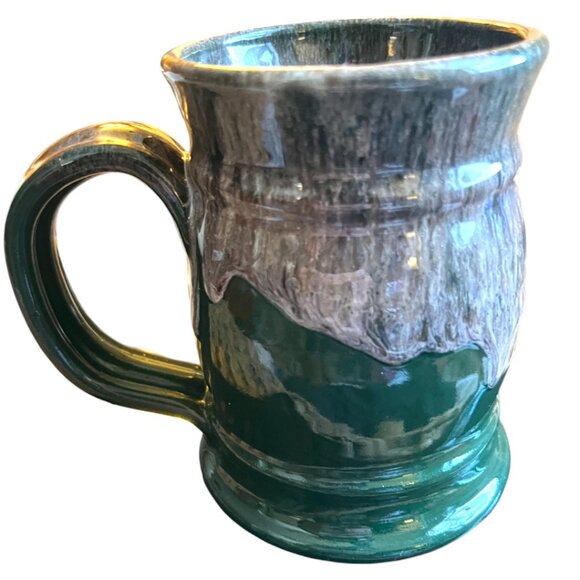 Deneen Pottery for Bones Coffee Company Stoneware Mug Cup Tankard Handthrown - Picture 7 of 13